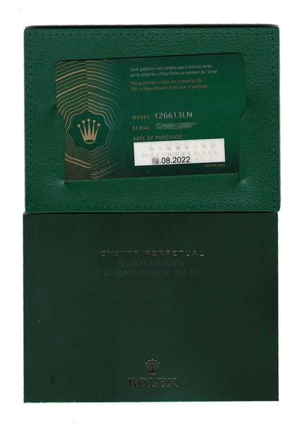 Rolex Submariner 126613 LN